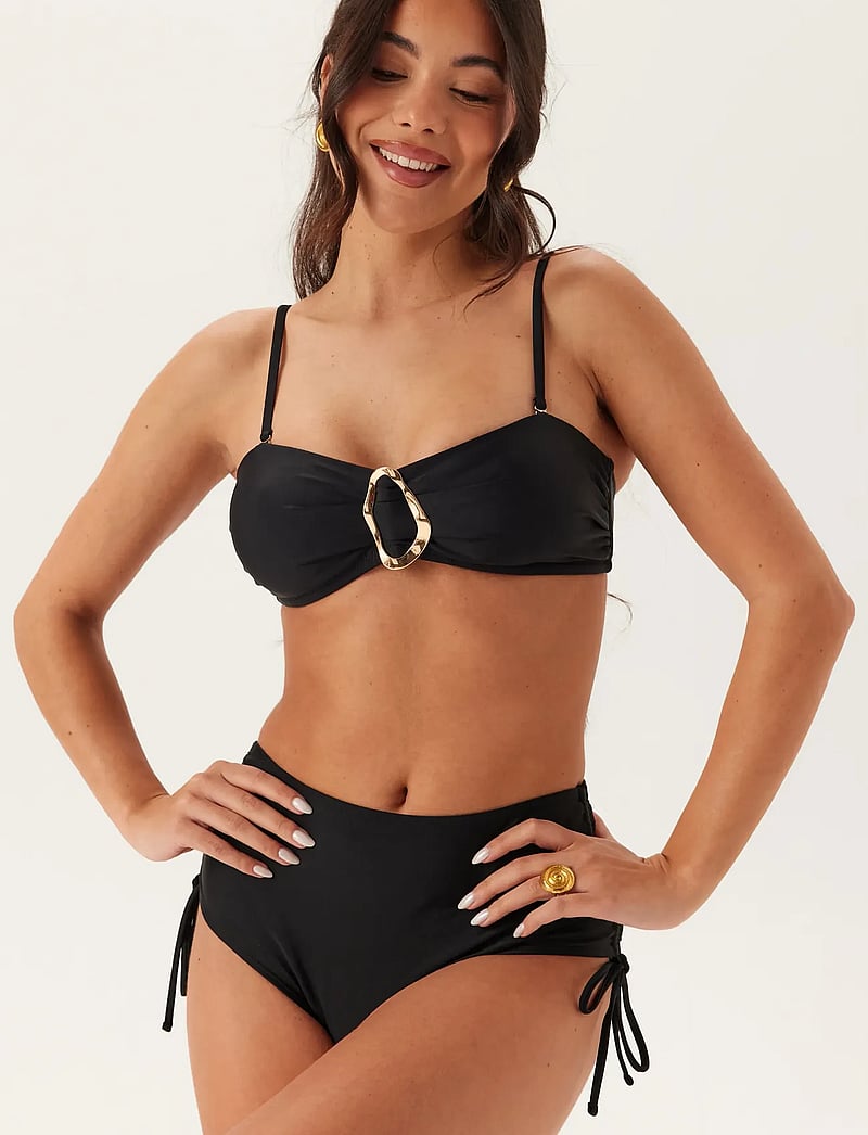 Bubbleroom - Bandeau Bikini Top - bandeau-bikinis - black - 0