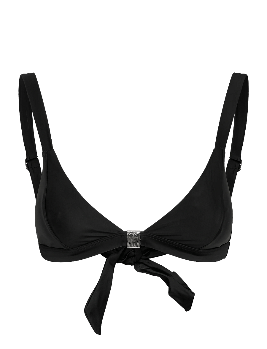 Bubbleroom - Bikini Top - trekantsbikinier - black - 1