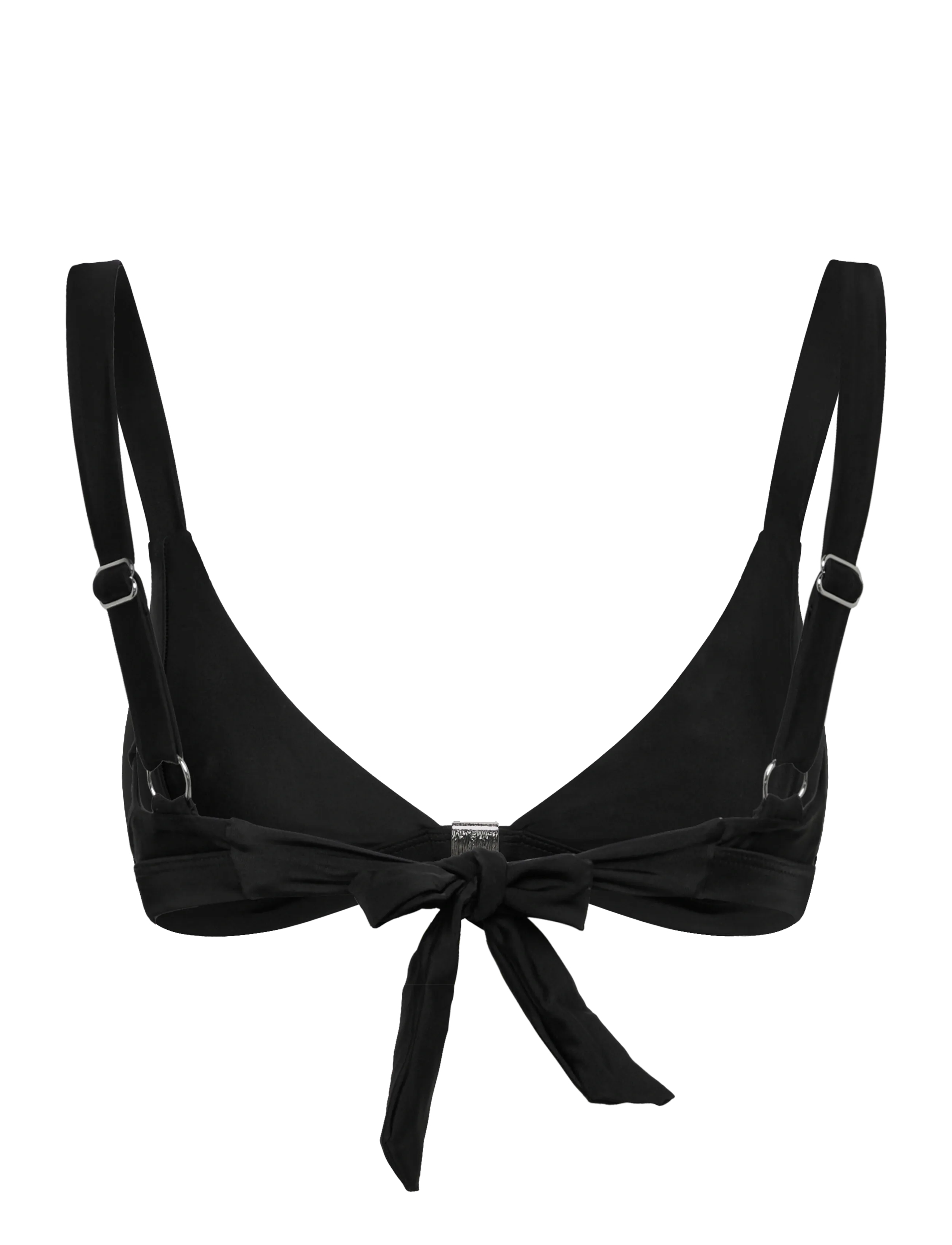 Bubbleroom - Bikini Top - trekantsbikinier - black - 2
