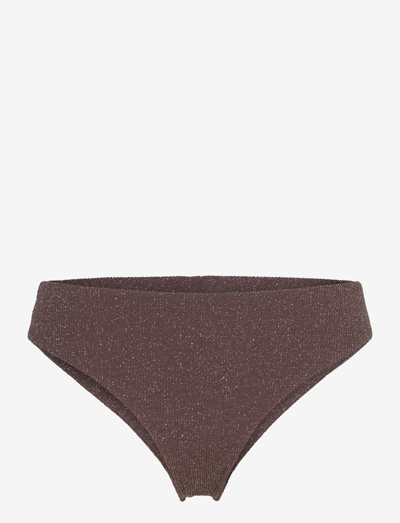 Bubbleroom - Cheeky Glittery Bikini Bottom - brazilian bikinier - dark brown - 1