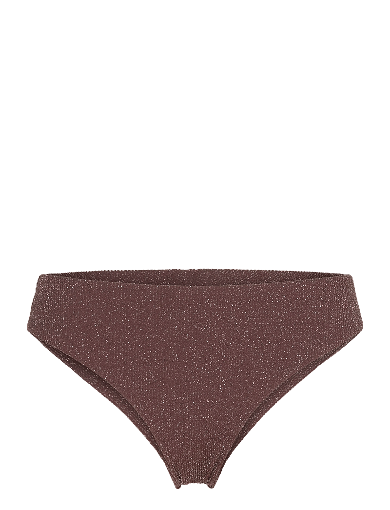 Bubbleroom - Cheeky Glittery Bikini Bottom - brazilian bikinis - dark brown - 1