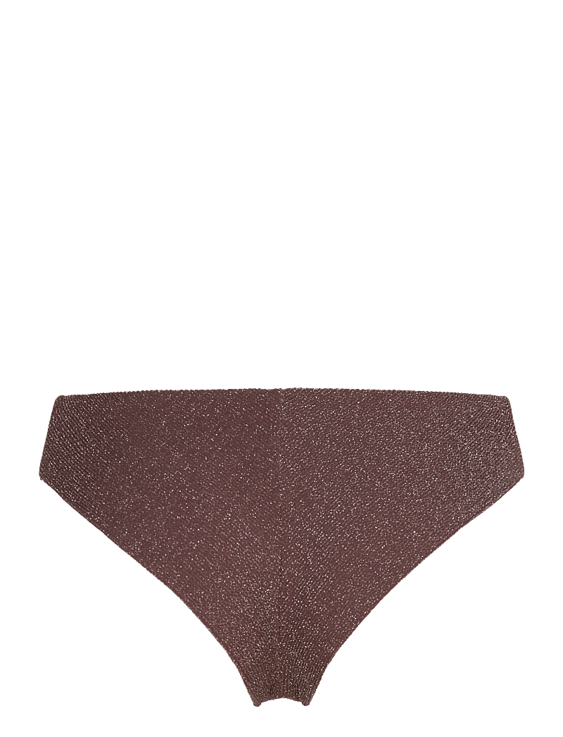Bubbleroom - Cheeky Glittery Bikini Bottom - brazilian bikinis - dark brown - 2