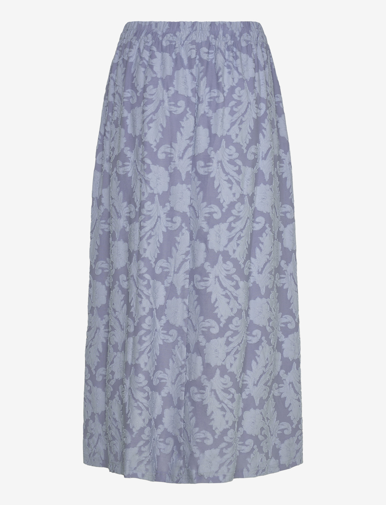Bubbleroom - Structure Floral Maxi Skirt - spódnice długie - light blue - 2