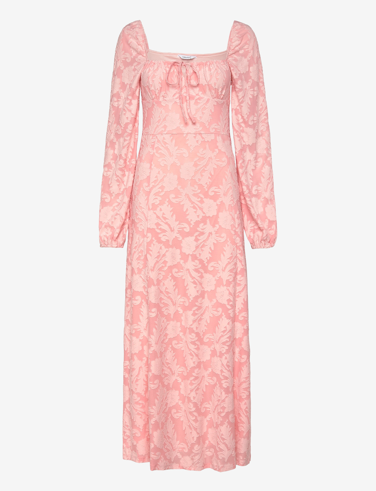 Bubbleroom - Floral Structure Dress - sommerkjoler - light pink - 1