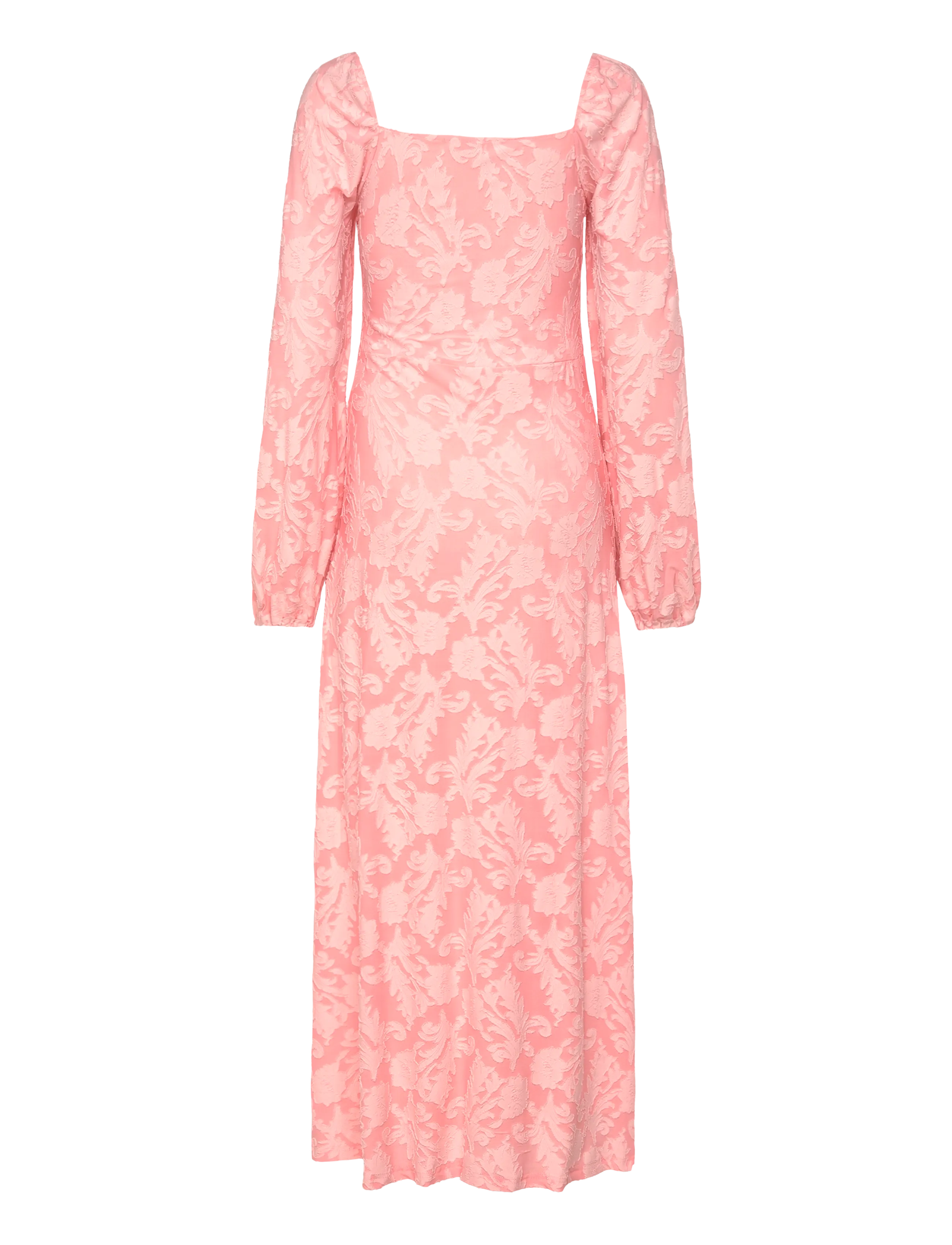 Bubbleroom - Floral Structure Dress - maxi sukienki - light pink - 2