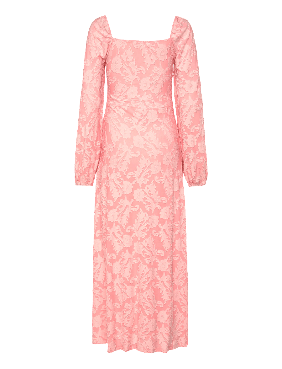 Bubbleroom - Floral Structure Dress - sommerkleider - light pink - 2