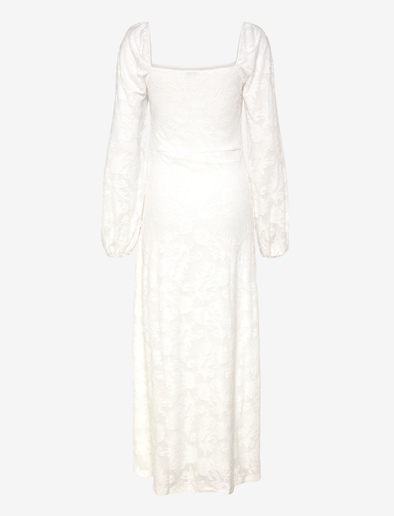 Bubbleroom - Floral Structure Dress - sommerkjoler - white - 2