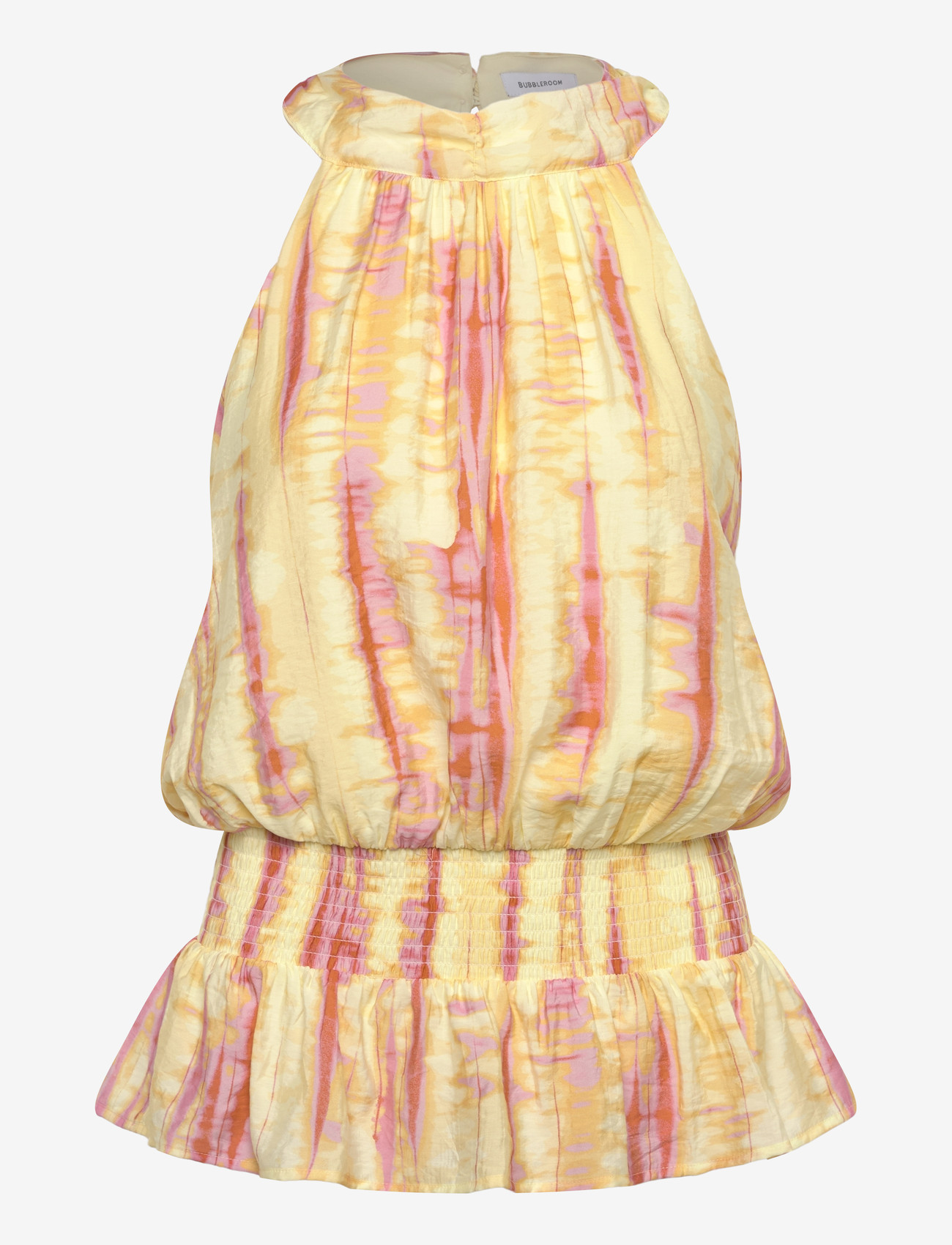 Bubbleroom - Halter Neck Blouse - Ärmellose blusen - yellow/patterned - 1