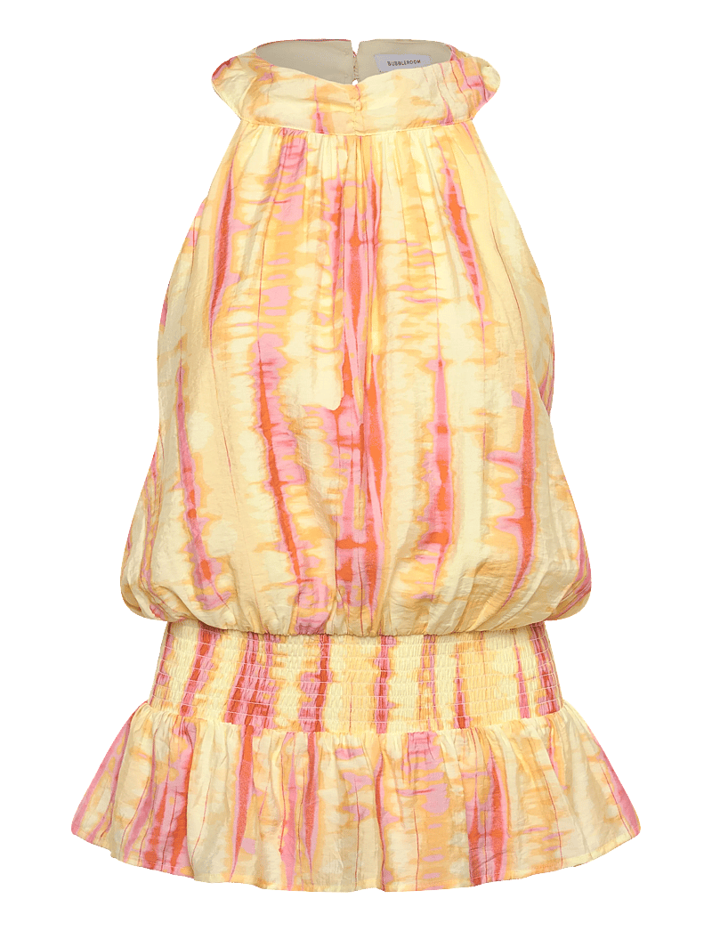 Bubbleroom - Halter Neck Blouse - Ärmellose blusen - yellow/patterned - 1