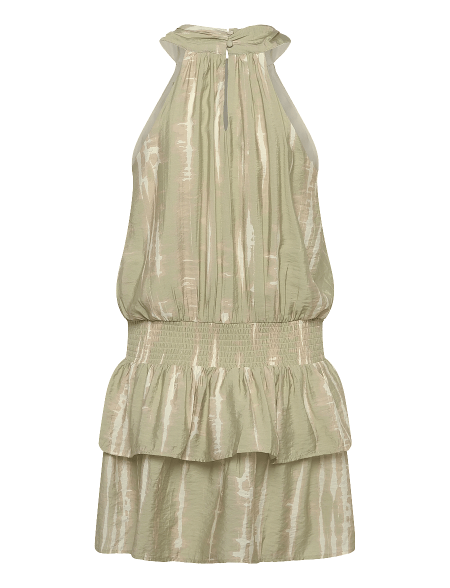 Bubbleroom - Halter Neck Dress - sommerkleider - light green/patterned - 2