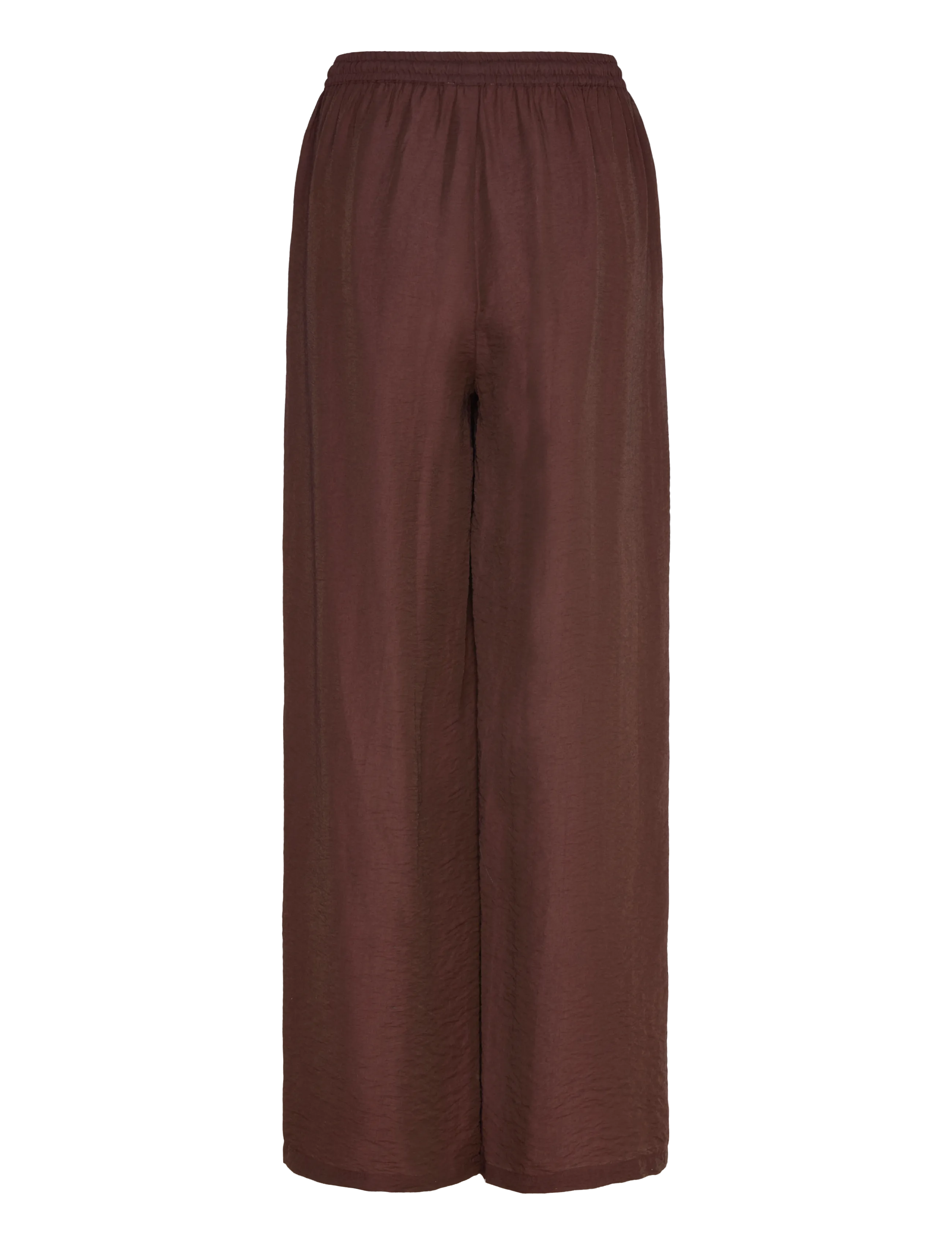 Bubbleroom - Viscose Trousers - wide leg trousers - brown - 2