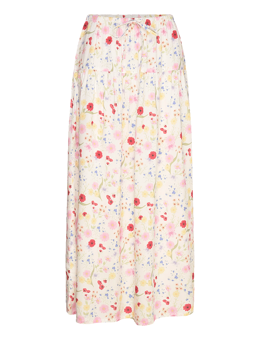 Bubbleroom - Viscose Skirt - maxi röcke - floral/patterned - 1