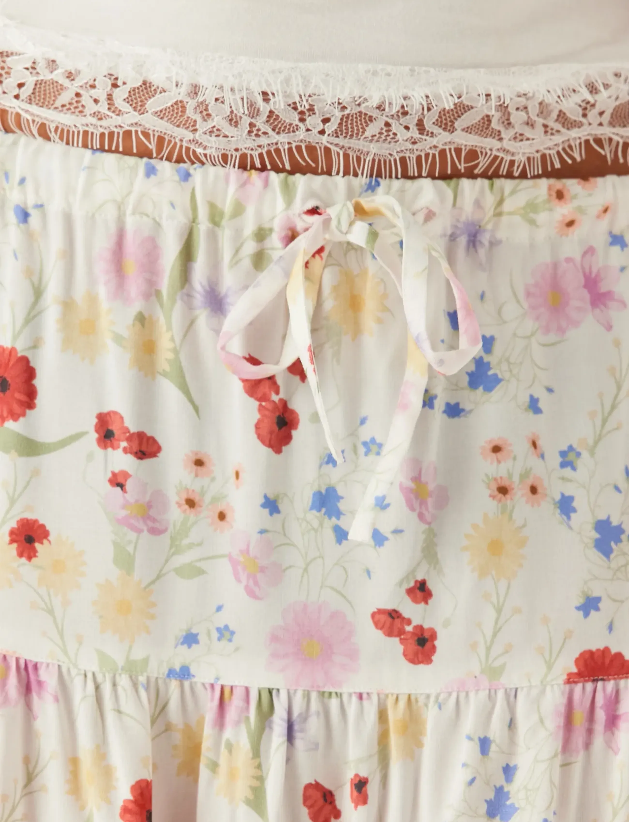 Bubbleroom - Viscose Skirt - maxi skirts - floral/patterned - 4