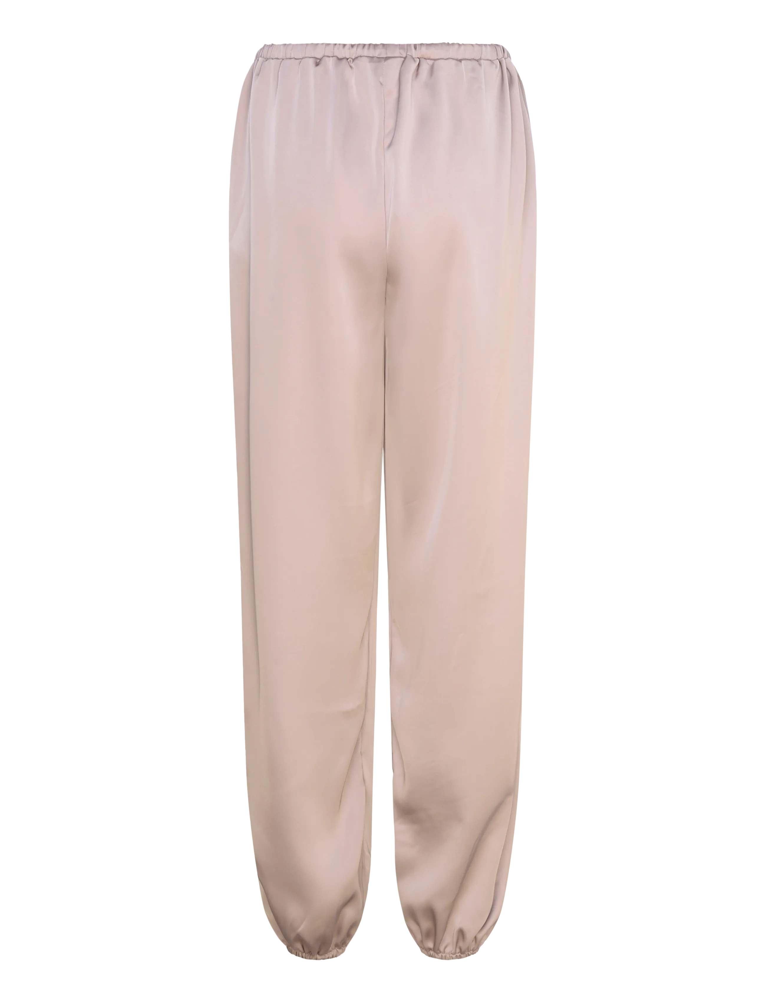 Bubbleroom - Satin Balloon Trousers - barrelbyxor - light nougat - 2