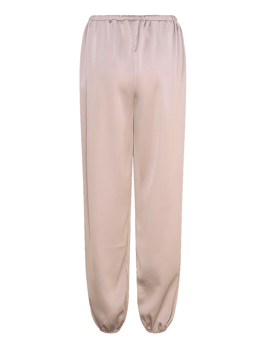 Bubbleroom - Satin Balloon Trousers - barrelbyxor - light nougat - 2