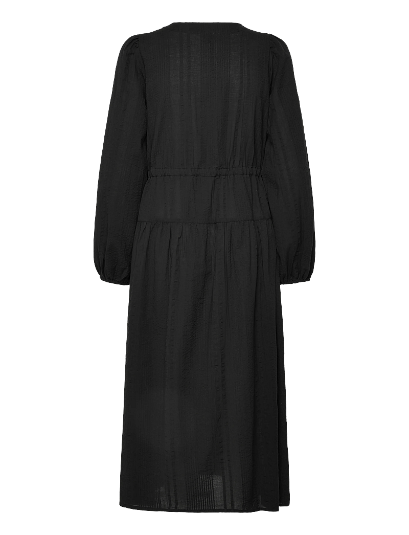 Bubbleroom - Cotton Dress - maksikleidid - black - 2
