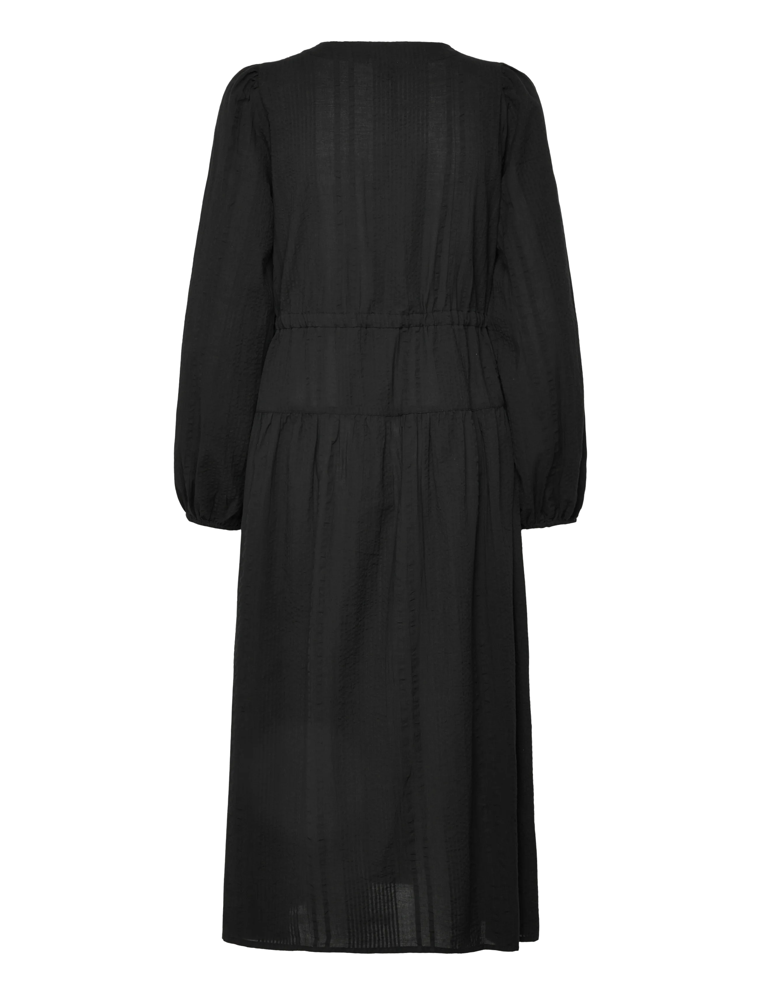 Bubbleroom - Cotton Dress - maksikleidid - black - 2