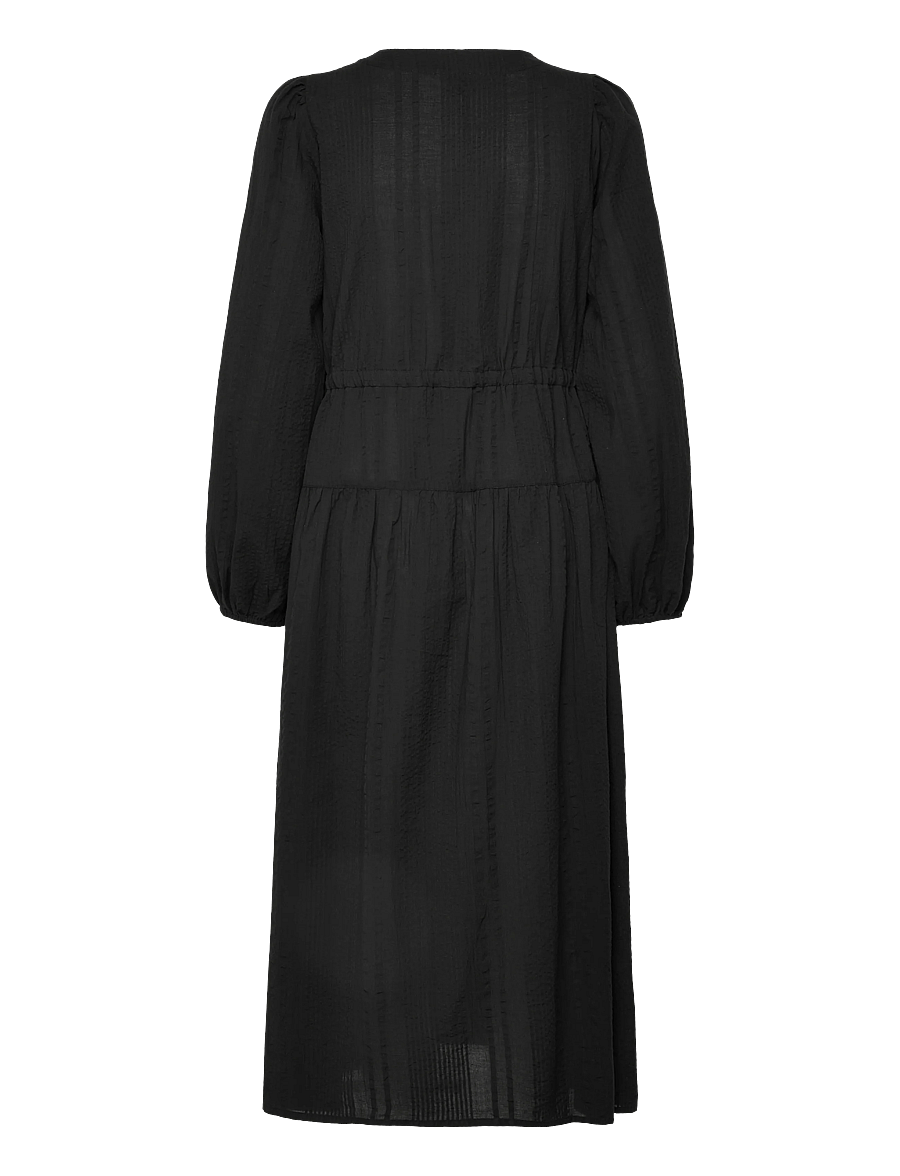 Bubbleroom - Cotton Dress - maksikleidid - black - 2