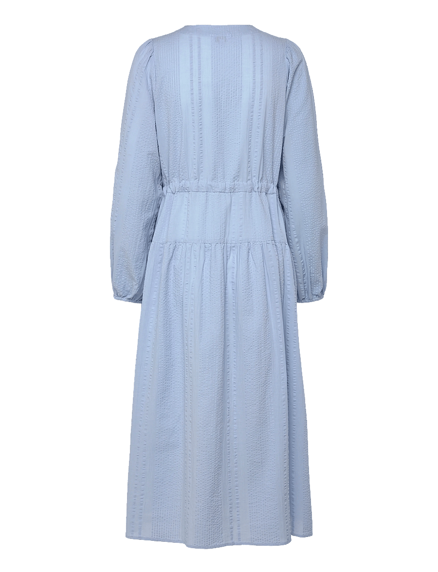Bubbleroom - Cotton Dress - maxiklänningar - light blue - 2