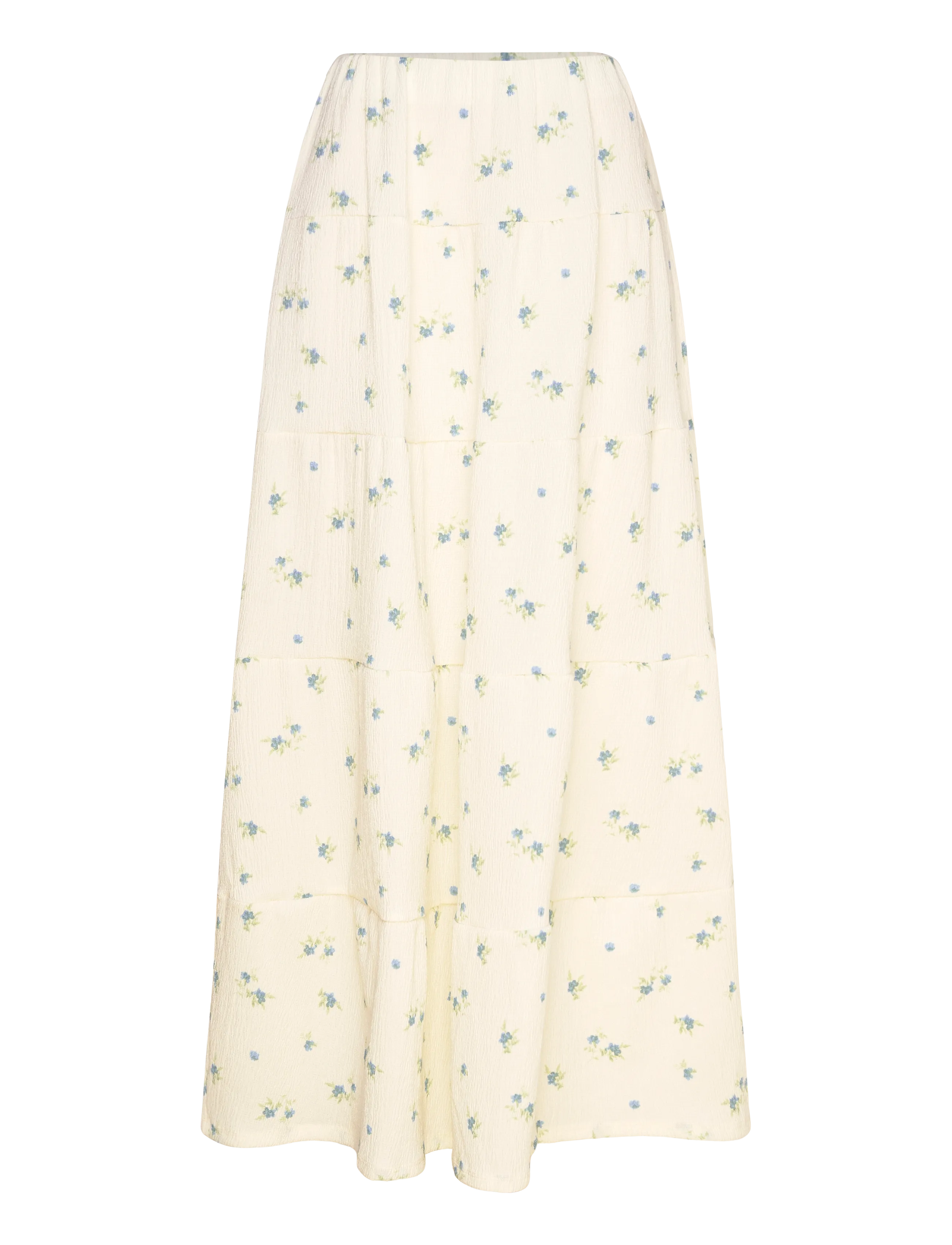 Bubbleroom - Flounce Maxi Skirt -