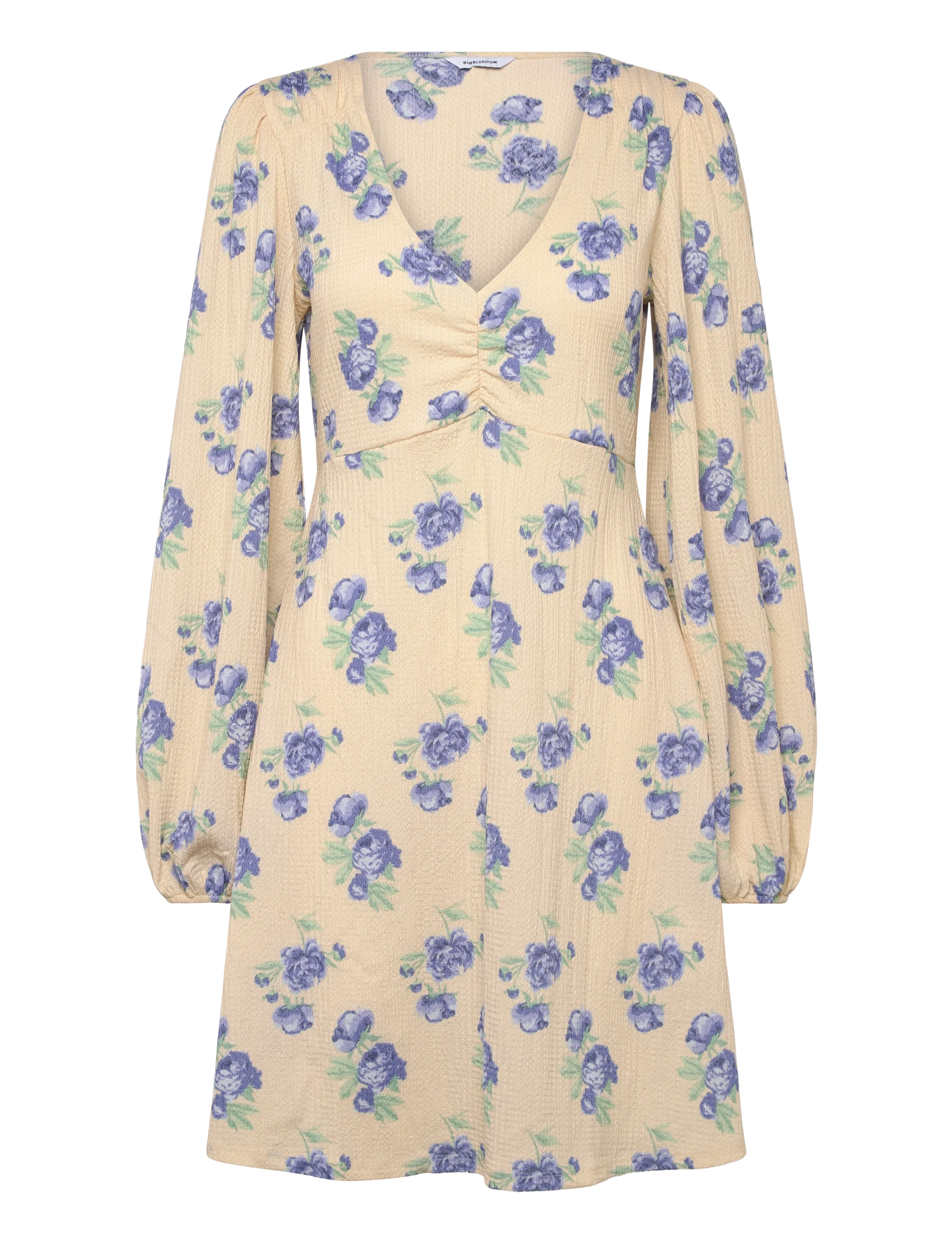BUBBLEROOM Structured Kurz Kleid Patterned - M - Damen