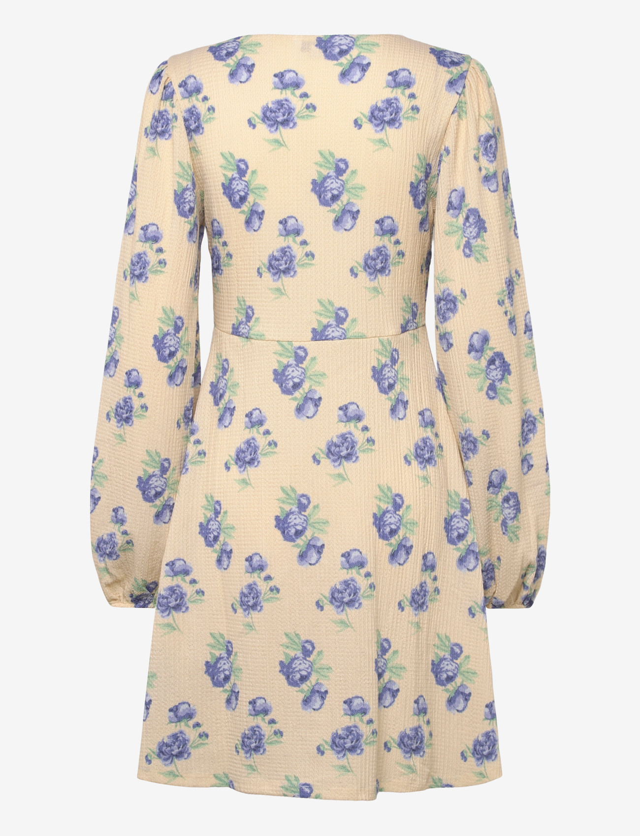 Bubbleroom - Structured Short Dress - korte kjoler - blue/floral - 2