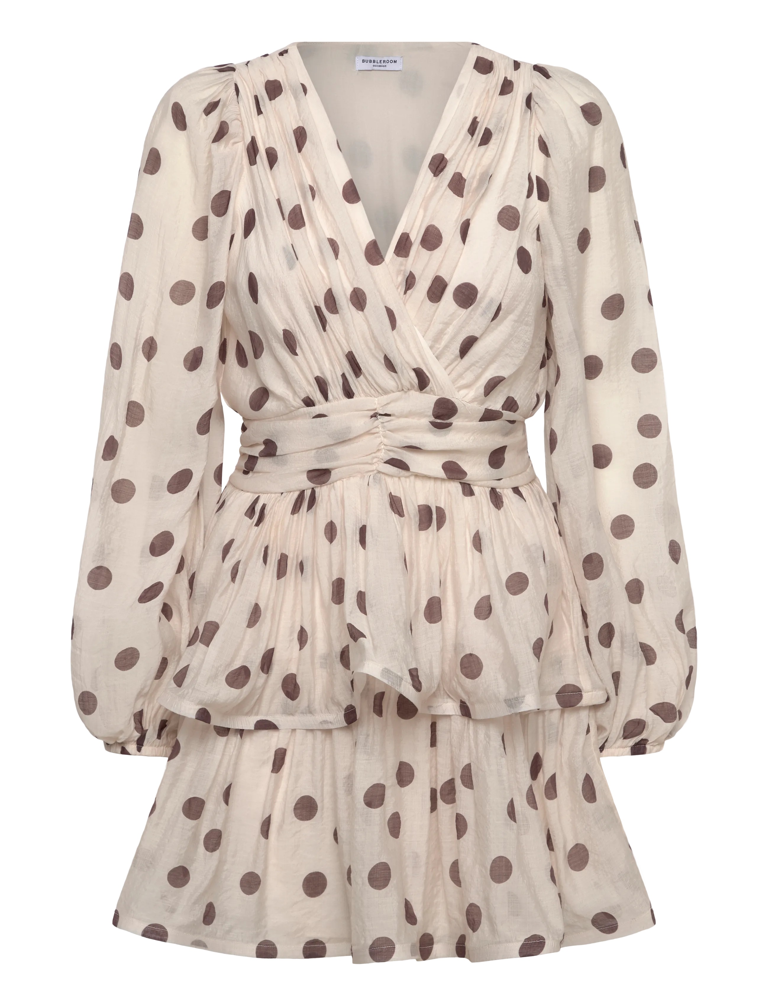 Bubbleroom - Balloon Sleeve Short Flounce
