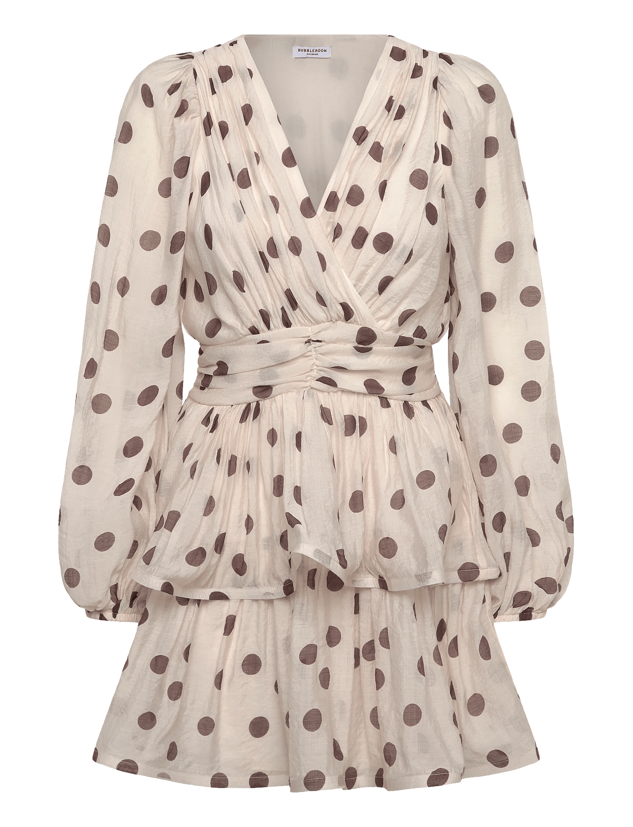 Bubbleroom - Balloon Sleeve Short Flounce