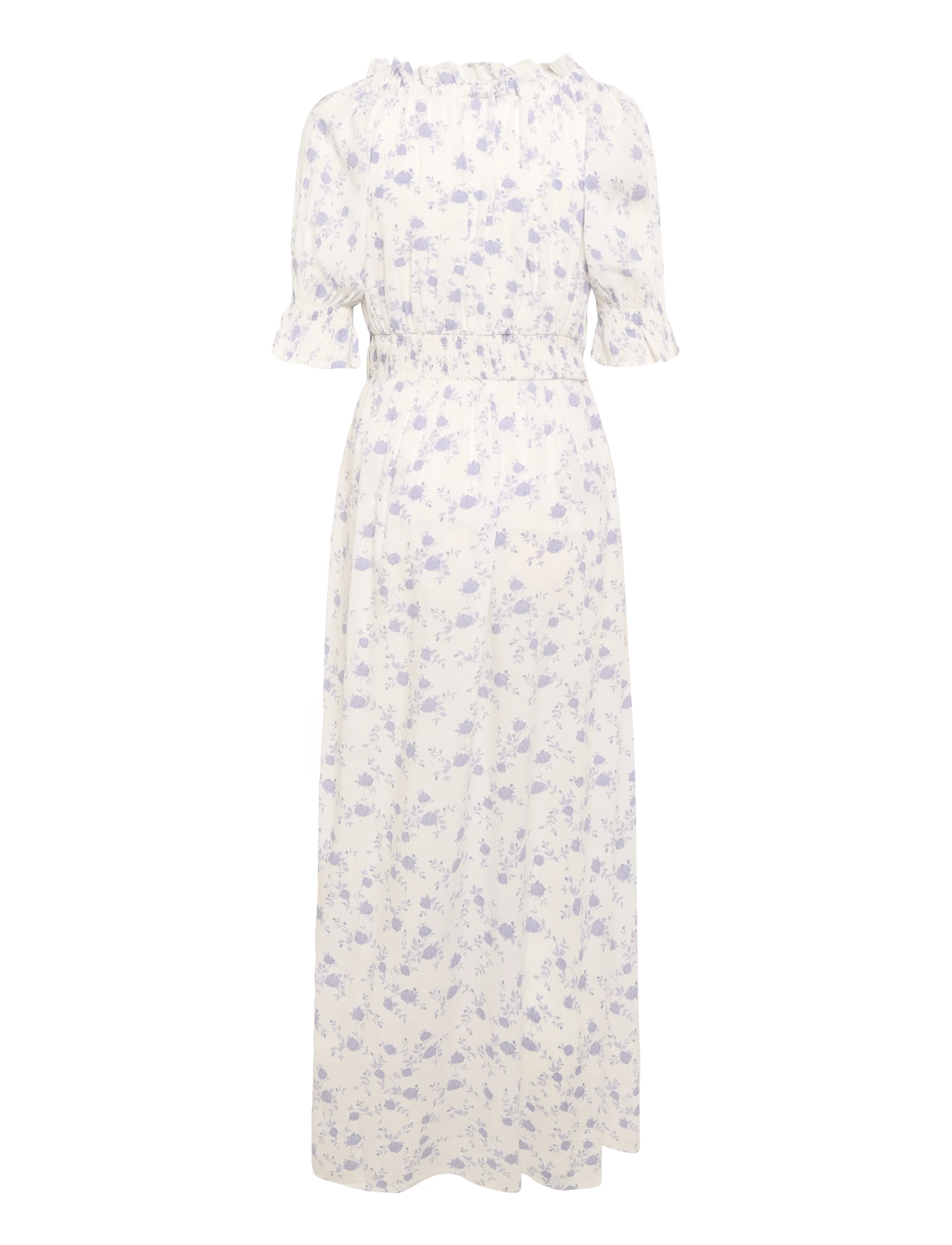 Bubbleroom - Smock Maxi Dress - sommarklänningar - lavender/patterned - 2