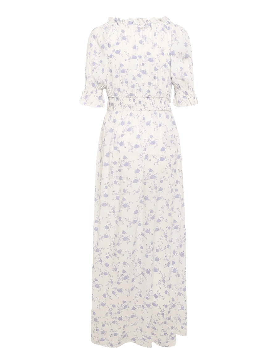 Bubbleroom - Smock Maxi Dress - sommarklänningar - lavender/patterned - 2