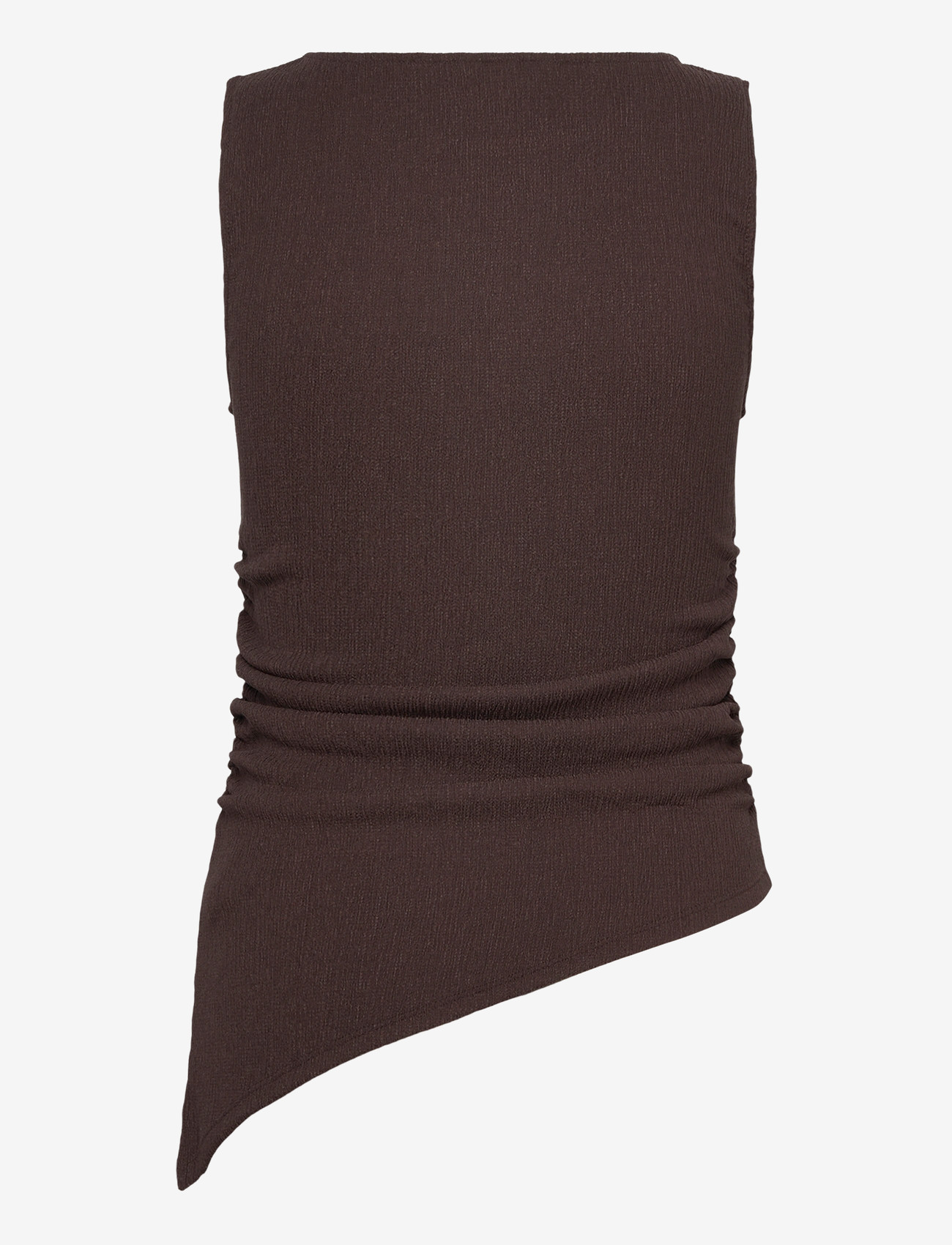 Bubbleroom - Structure Tank Top - Ärmellose tops - brown - 2