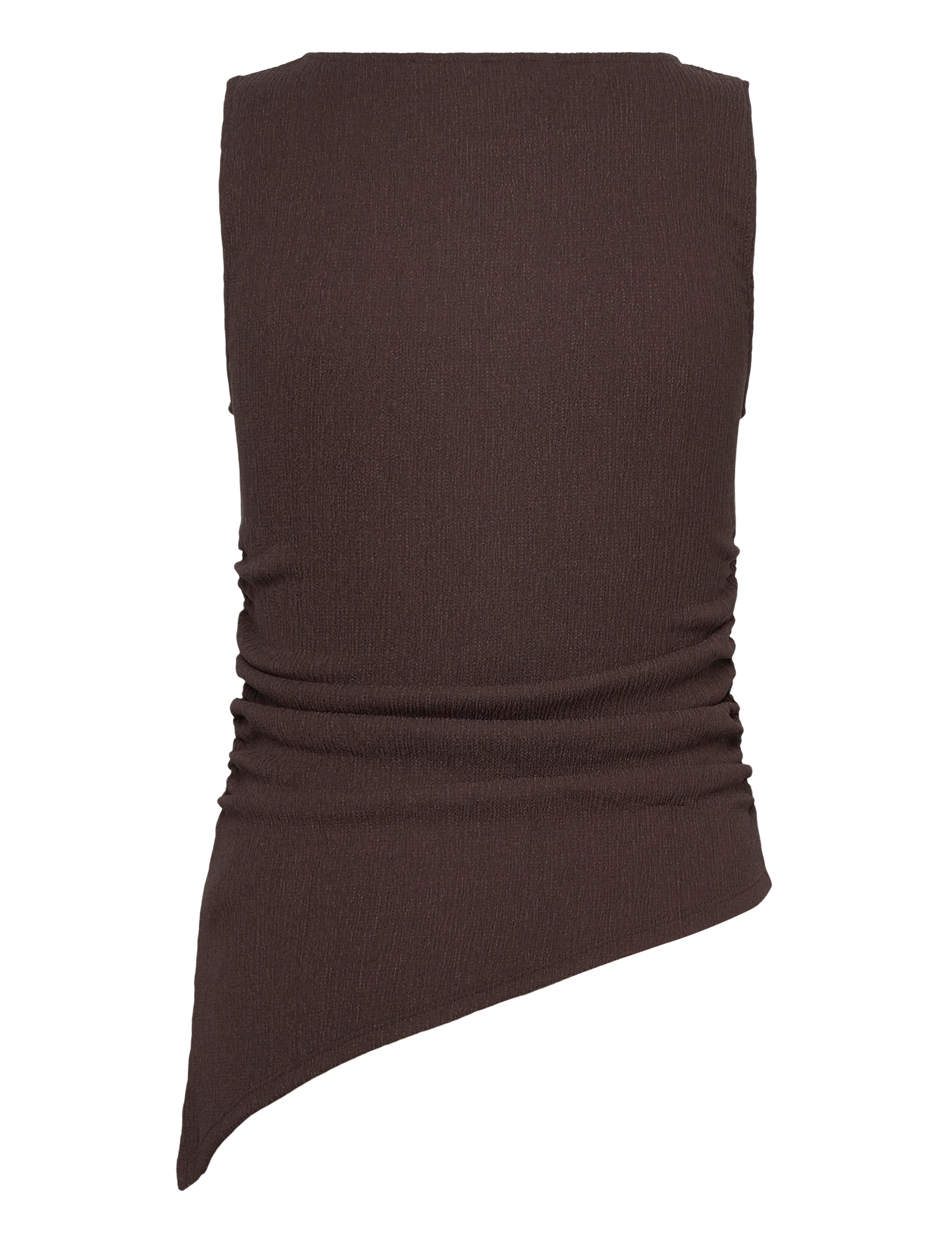 Bubbleroom - Structure Tank Top - Ärmellose tops - brown - 2