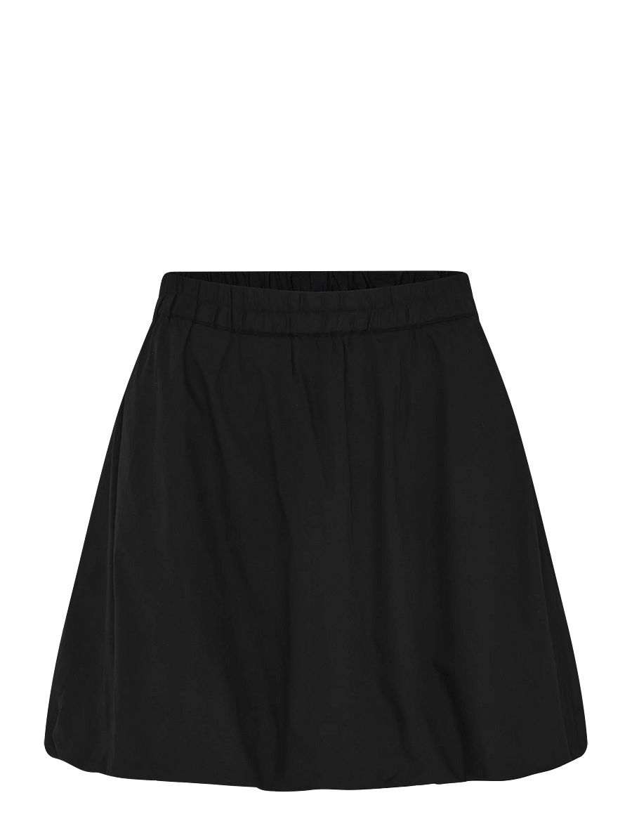 Bubbleroom - Balloon Short Cotton Skirt - kurze röcke - black - 1