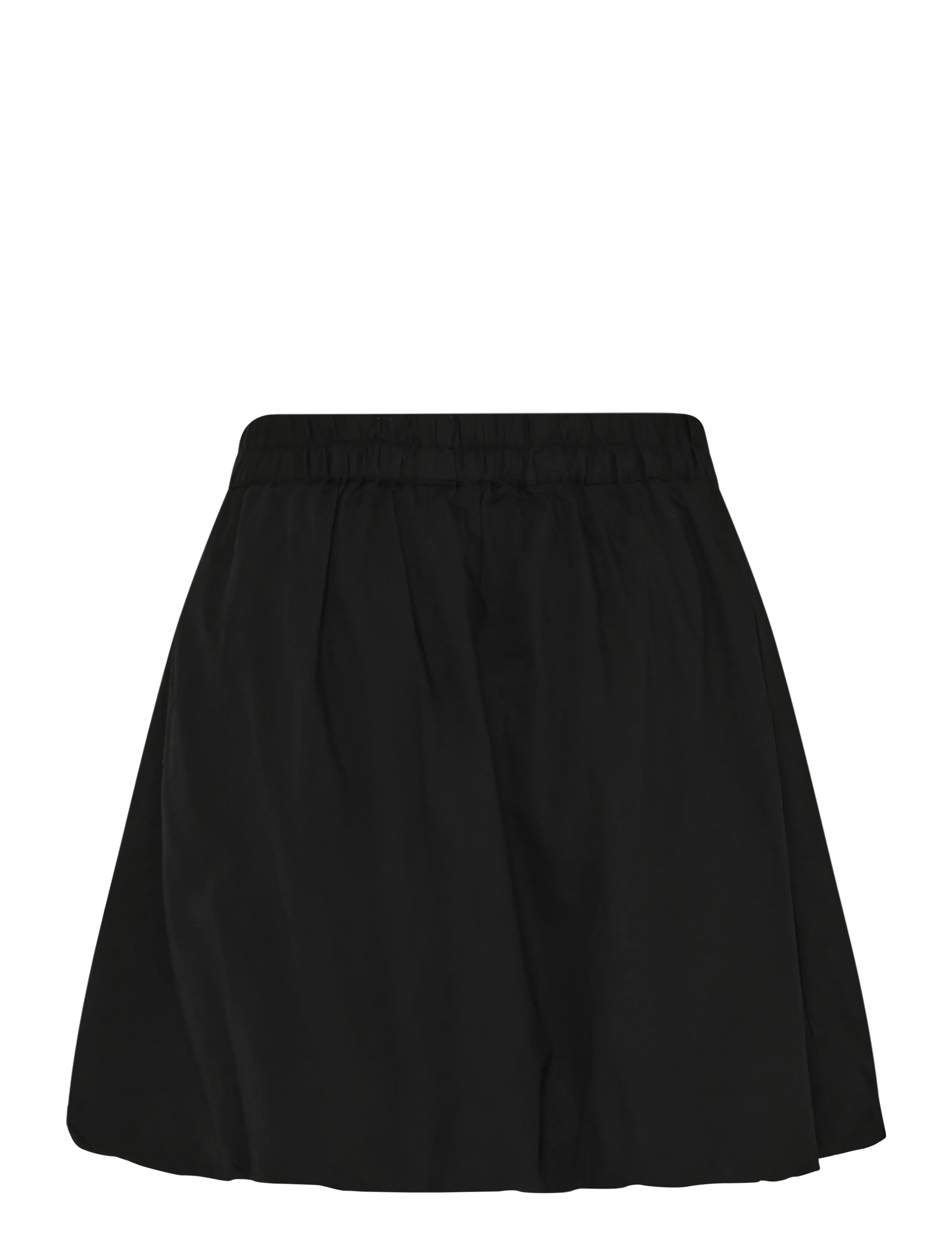 Bubbleroom - Balloon Short Cotton Skirt - black - 2