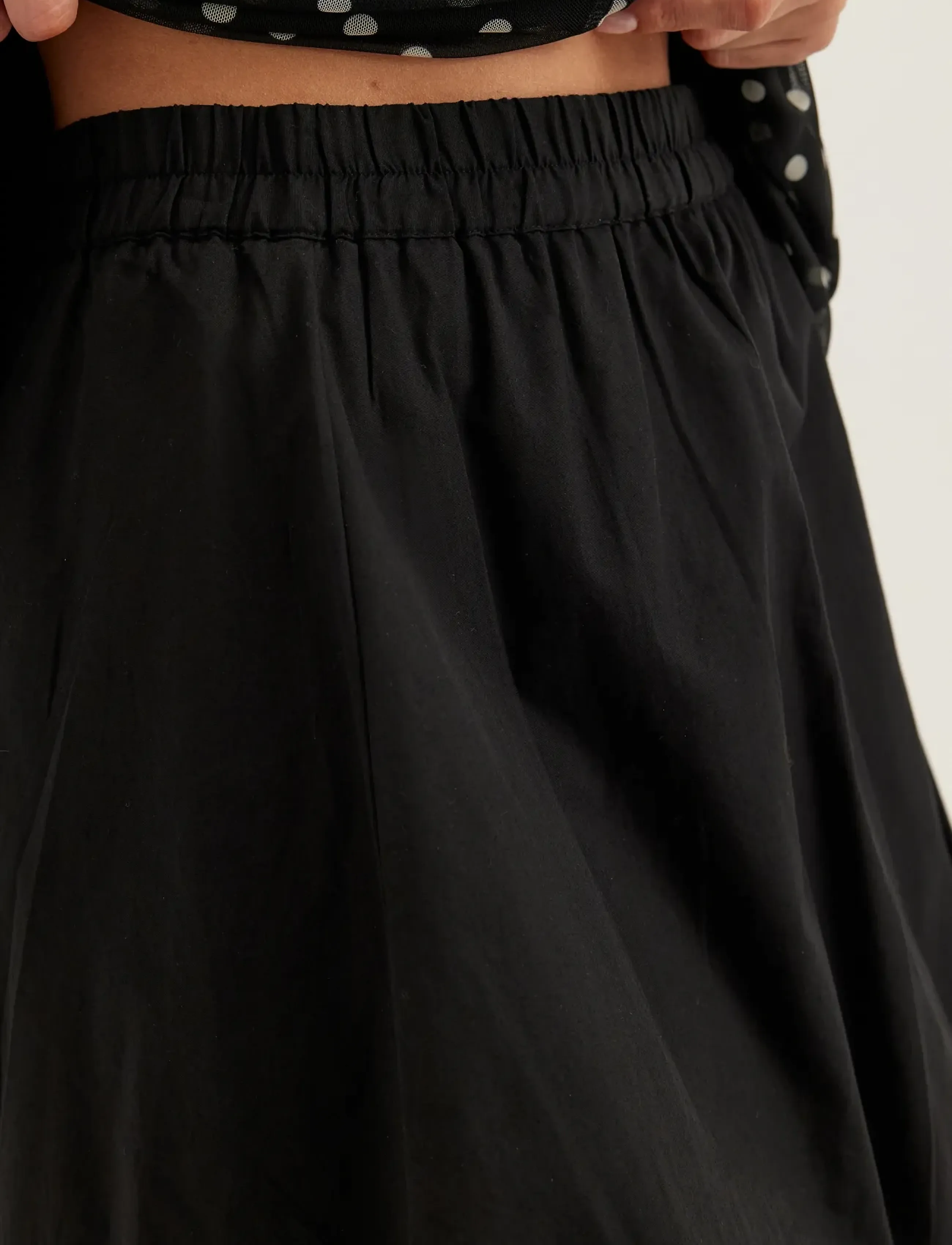BUBBLEROOM Balloon Short Cotton Skirt minikjolar dam – bild 5