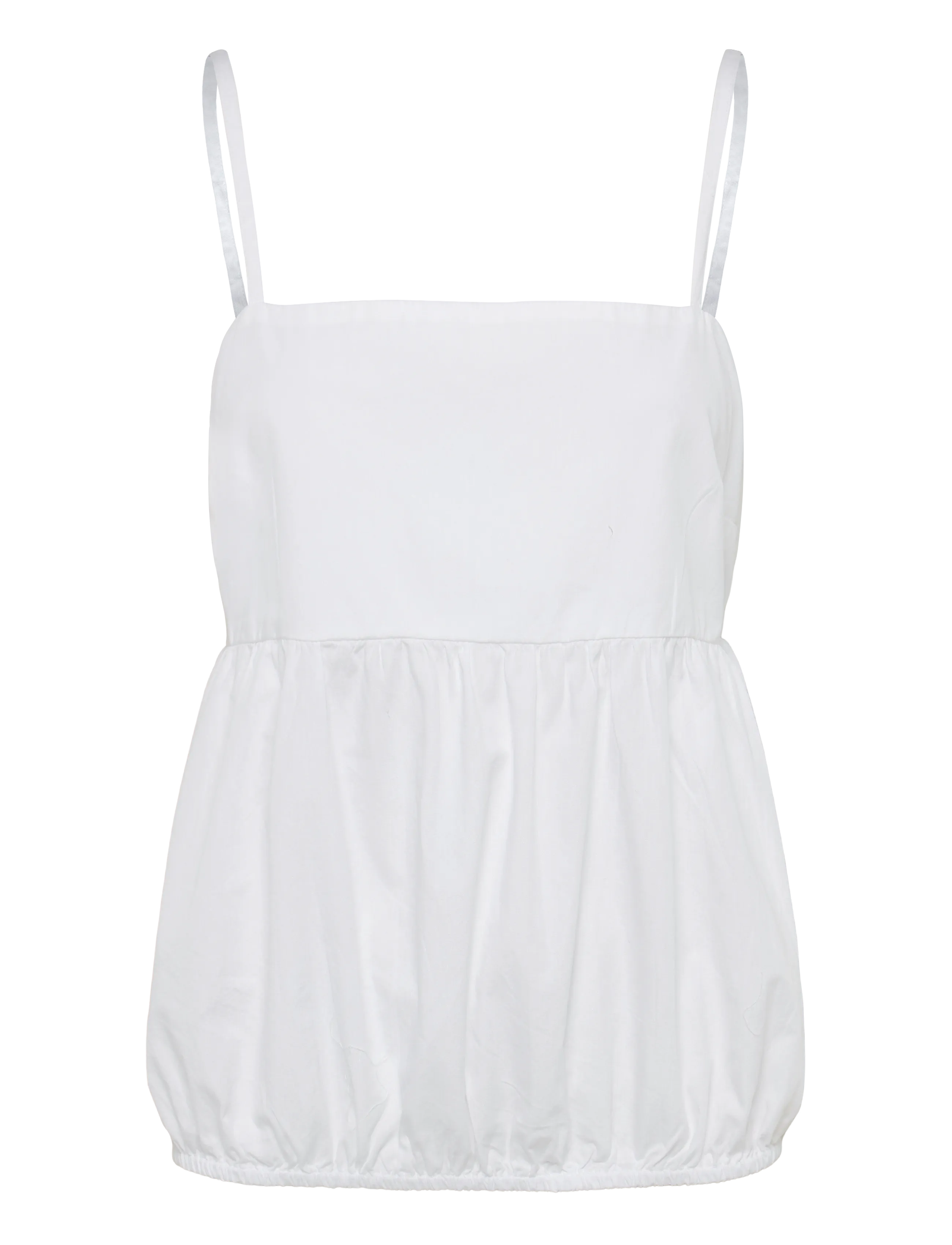 BUBBLEROOM Baumwolle Singlet Weiß - M - Damen