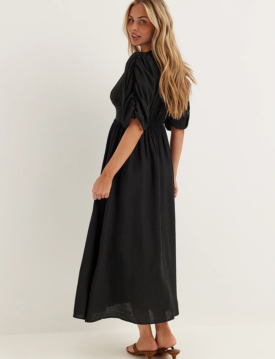 Bubbleroom - Short Sleeve Dress - sommerkleider - black - 3