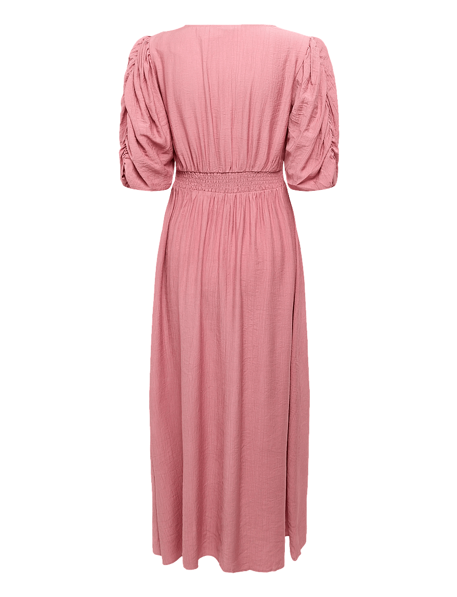 Bubbleroom - Short Sleeve Dress - sommerkleider - dark old rose - 2