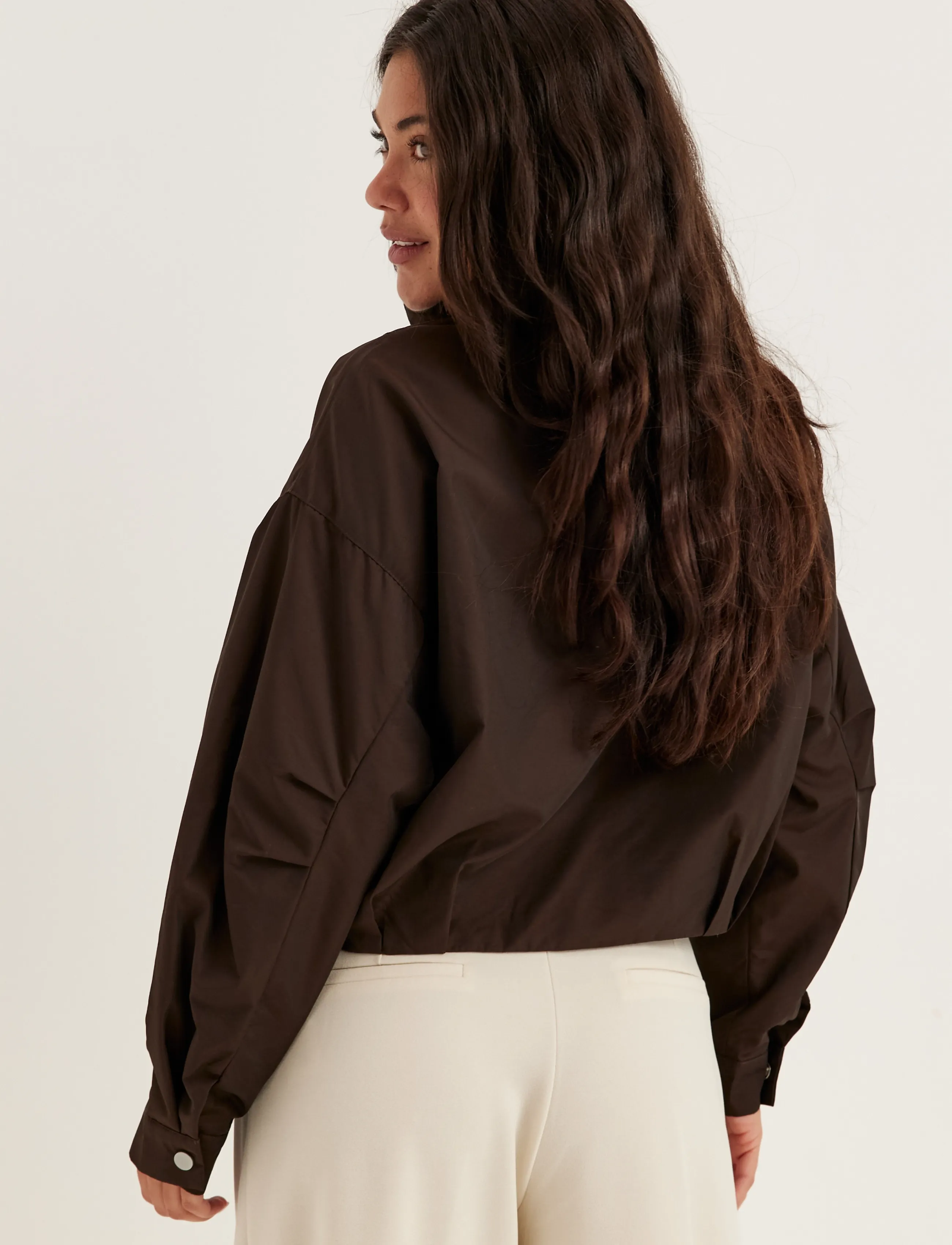 Short High Collar Jacket 2