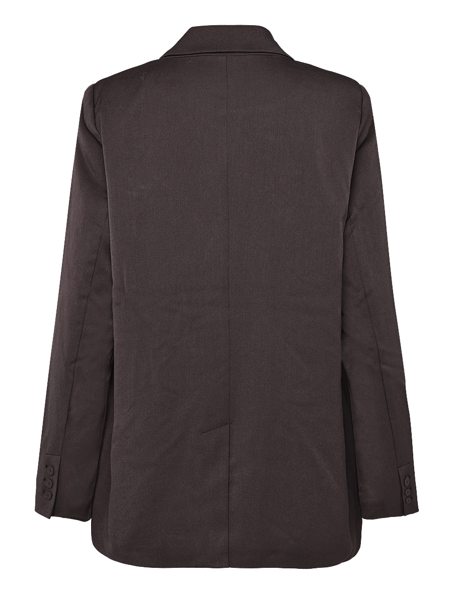 Bubbleroom - Double Breasted Blazer - zweireihige blazer - brown - 2