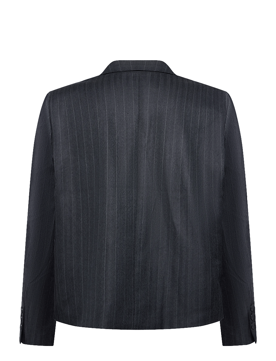 Bubbleroom - Striped Blazer - kaherealised pintsakud - dark grey/striped - 2