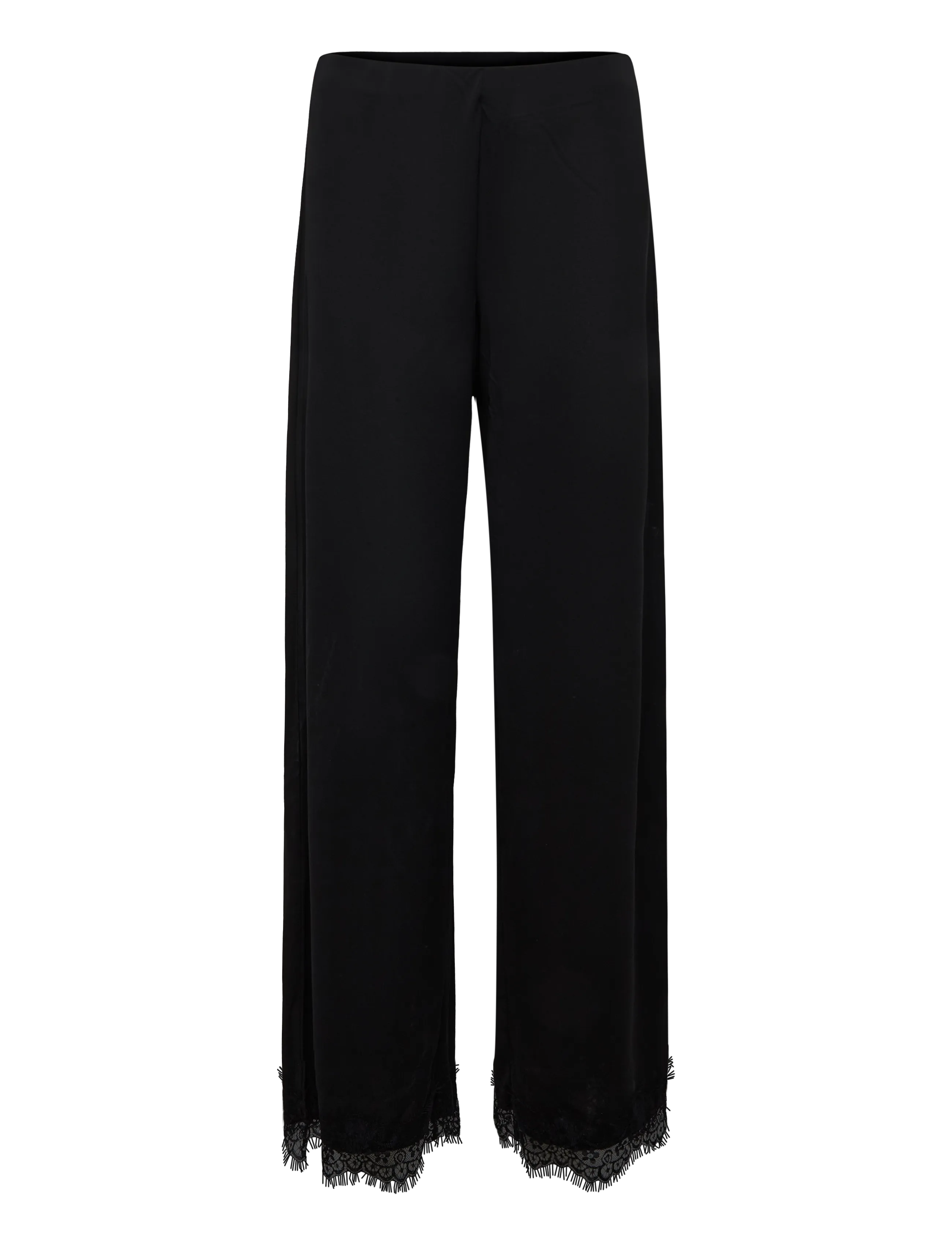 Bubbleroom - Lace Detail Trousers -