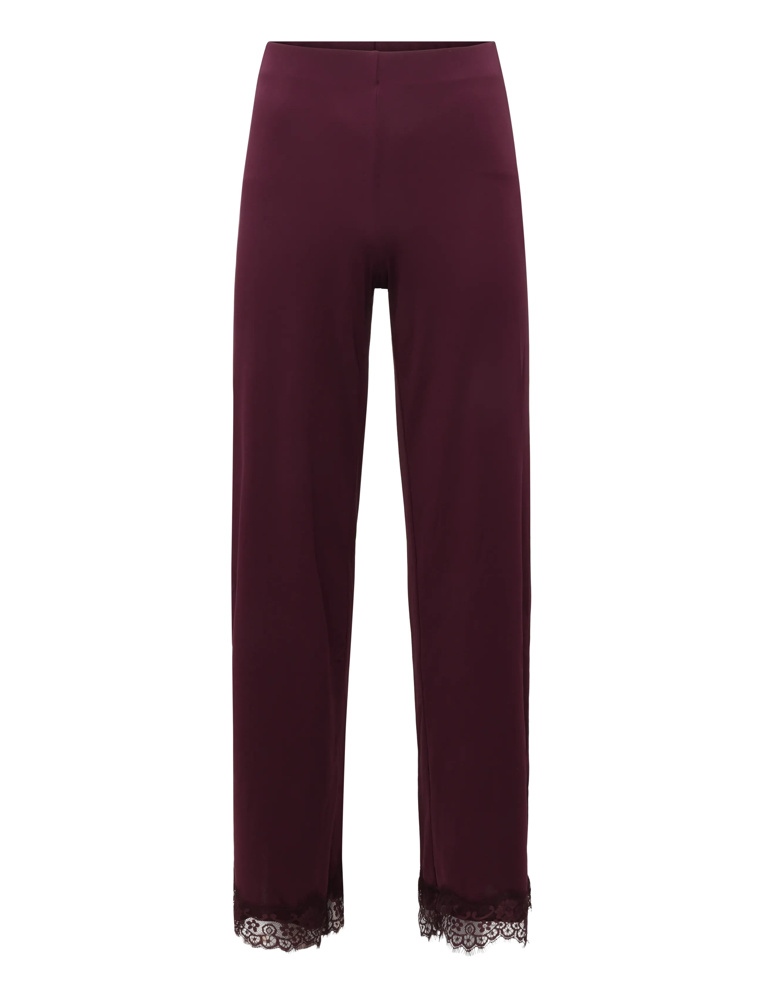 Bubbleroom - Lace Detail Trousers -