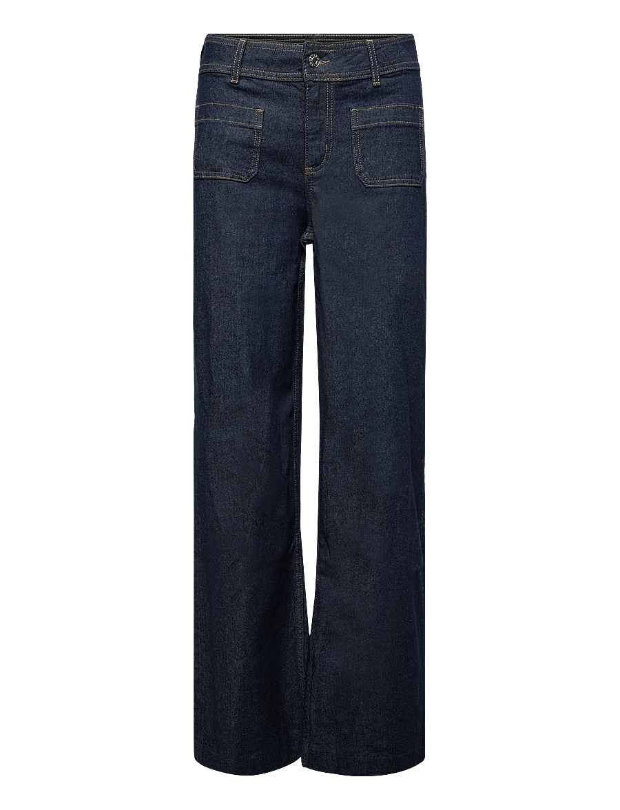 Bubbleroom - Frankie Front Pocket Jeans - alt laiad teksad - midnight blue - 1