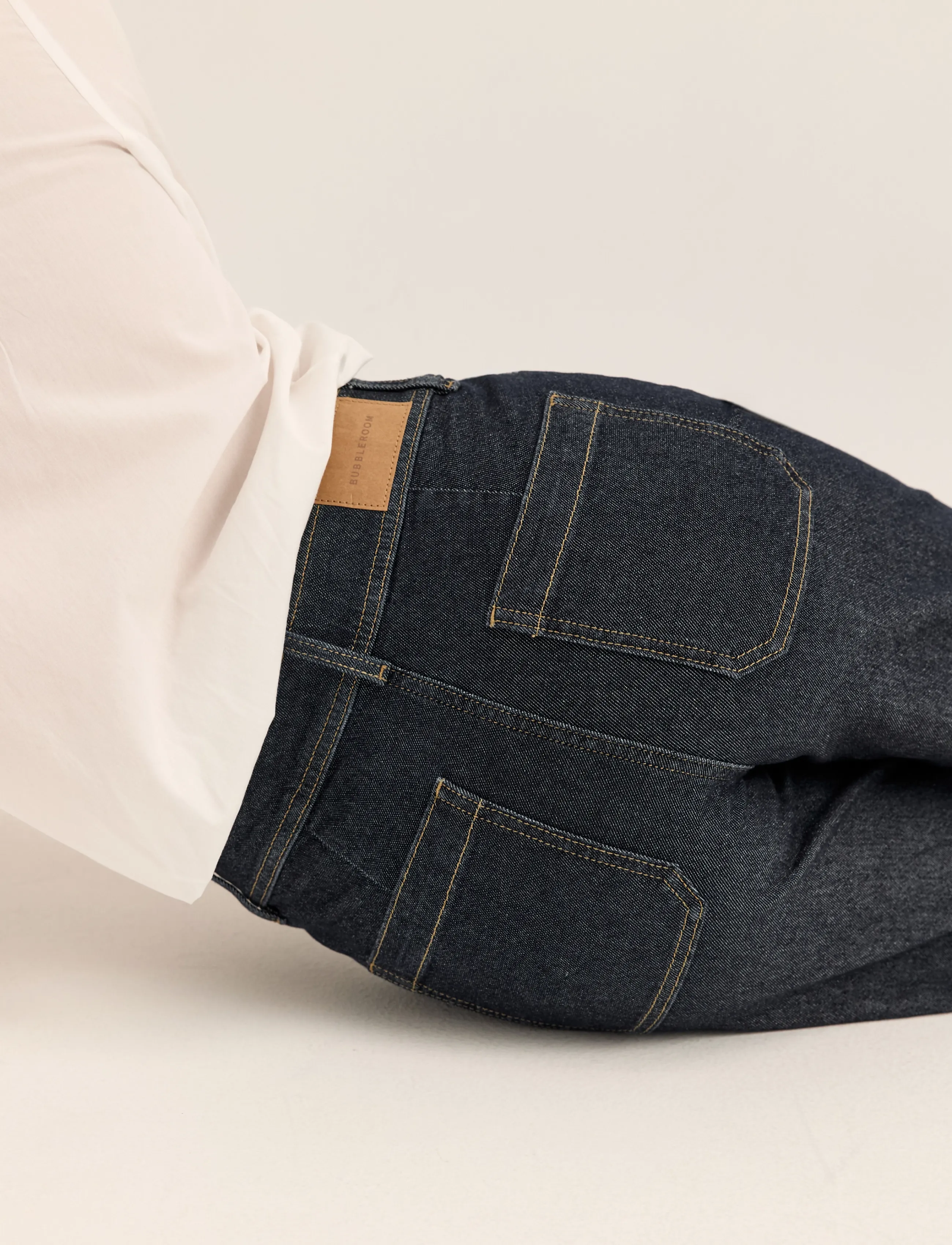 Bubbleroom - Frankie Front Pocket Jeans - alt laiad teksad - midnight blue - 5