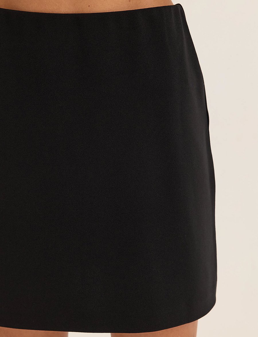 Bubbleroom - Mini Skirt - korta kjolar - black - 3