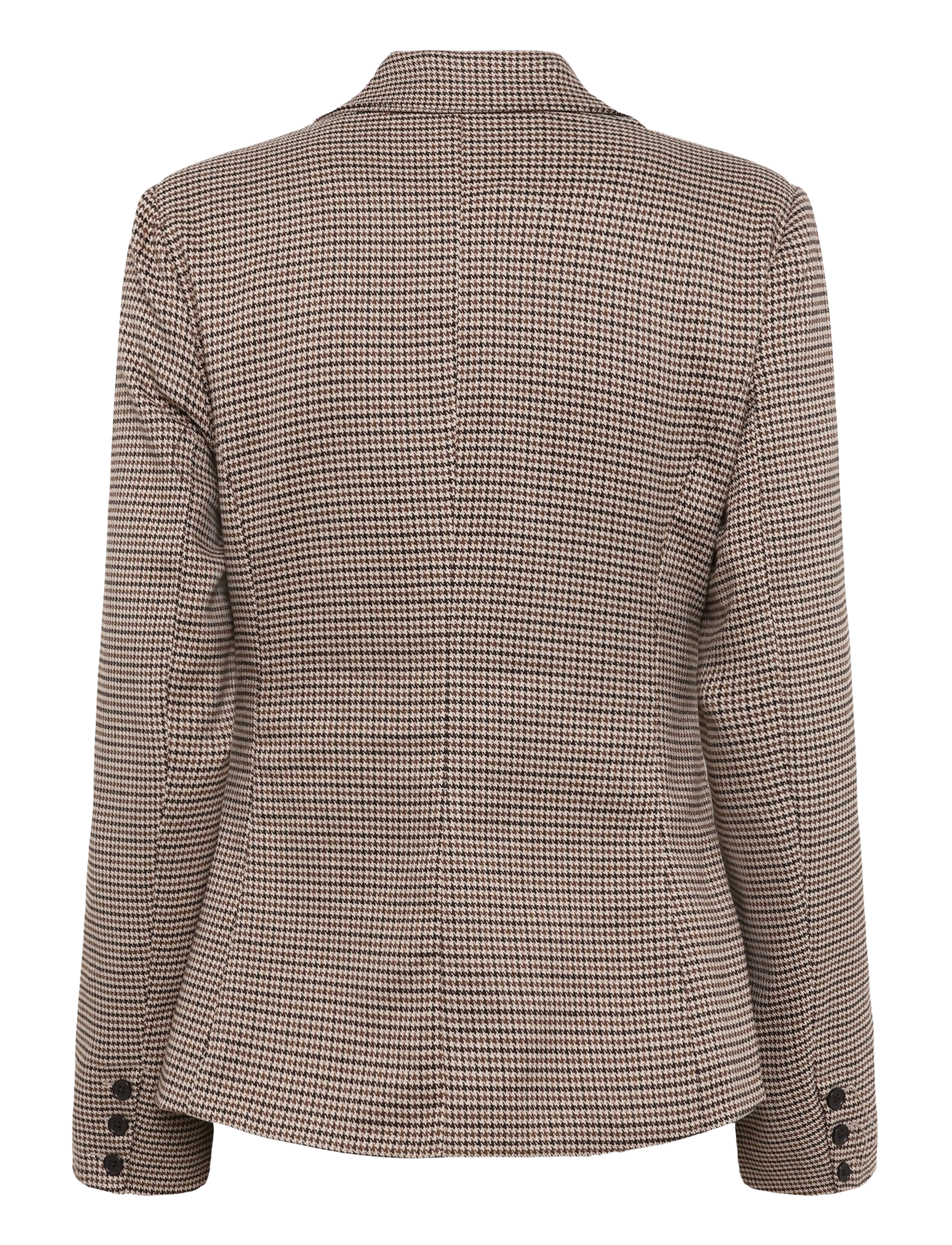 Bubbleroom - Shaped Blazer - brown/checked - 2