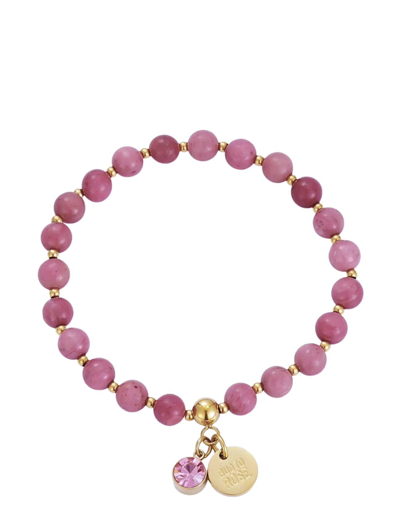 Bud To Rose Beverly Bracelet Pink/Gold - Bud To Rose - PINK / pink/rose