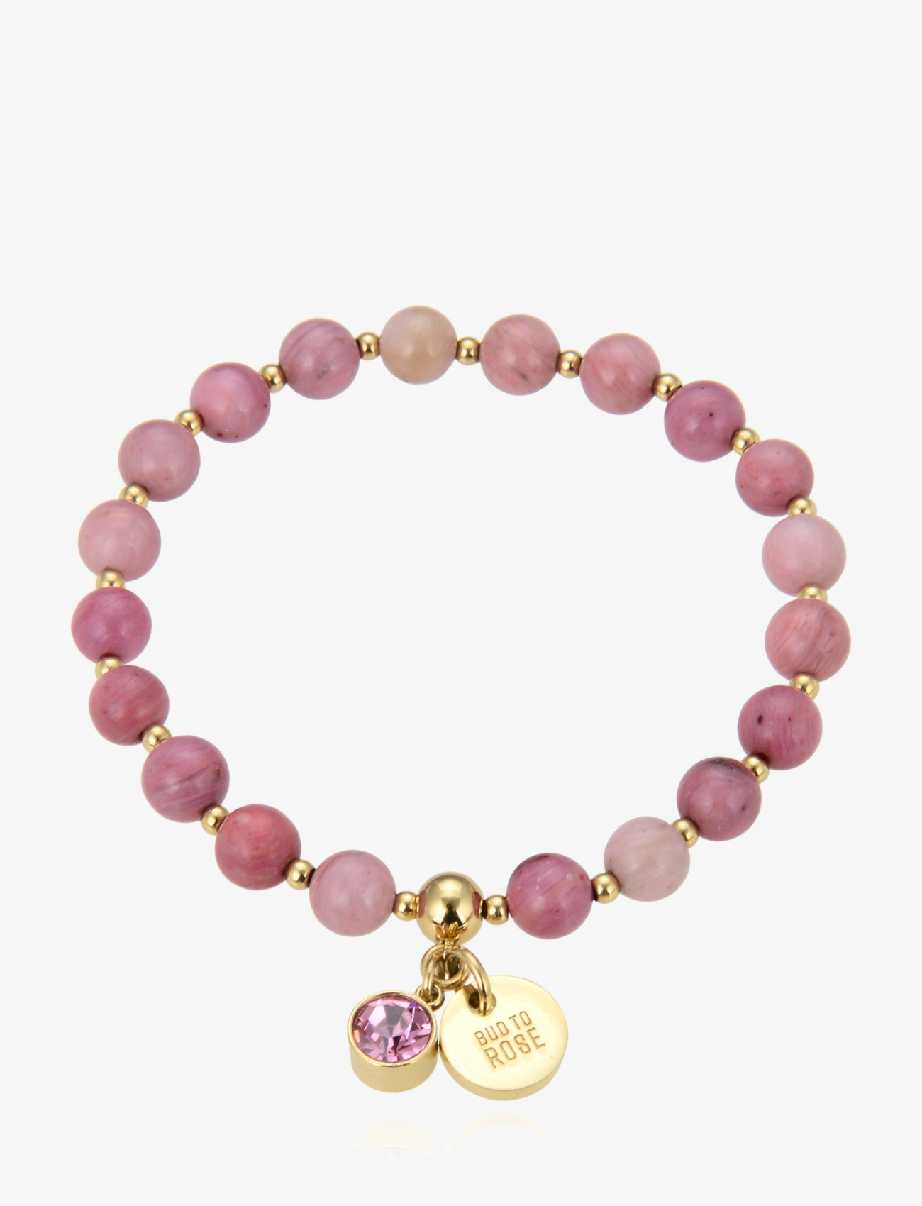 Bud To Rose - Beverly Bracelet Pink/Gold - pink - 1
