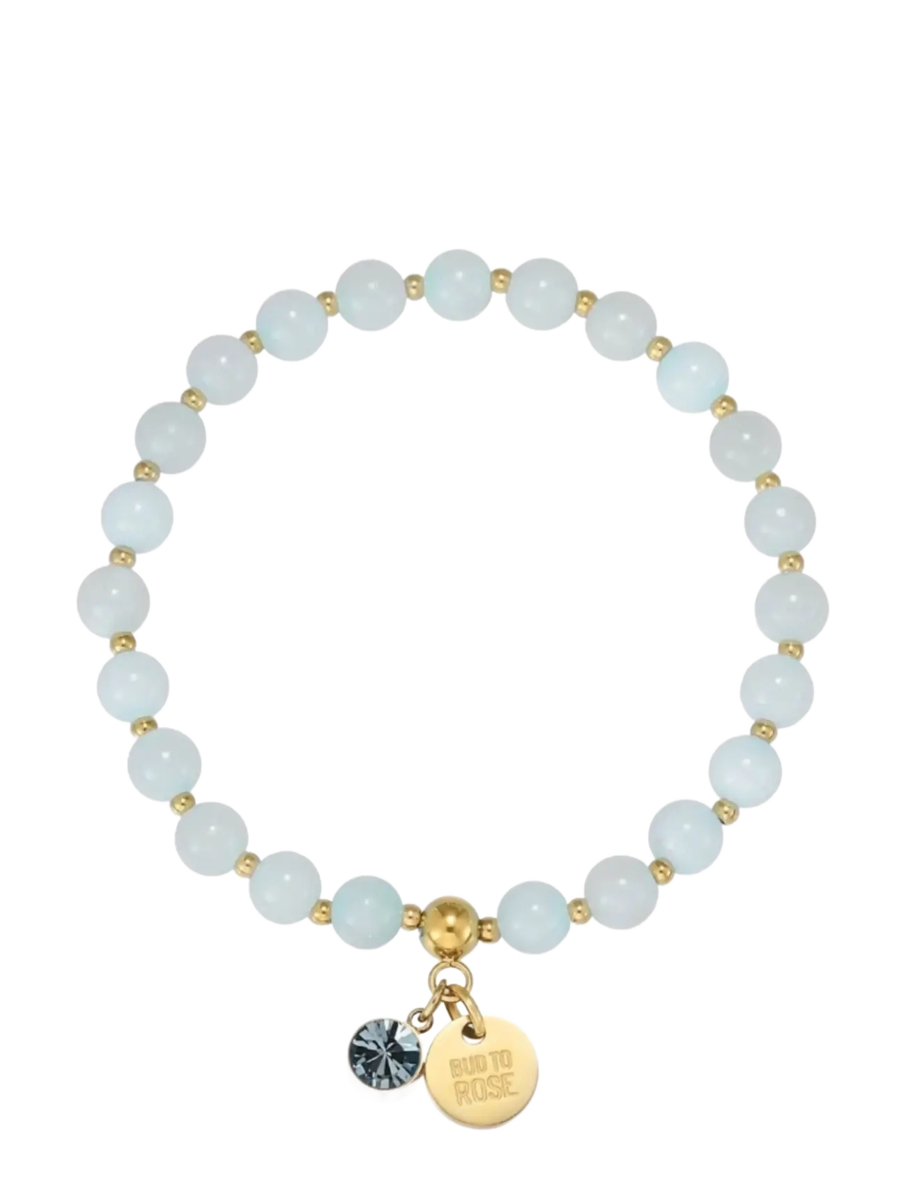 Bud to rose Beverly Bracelet Lt.Blue/Gold - Armbänder - LT.BLUE/GOLD / blue